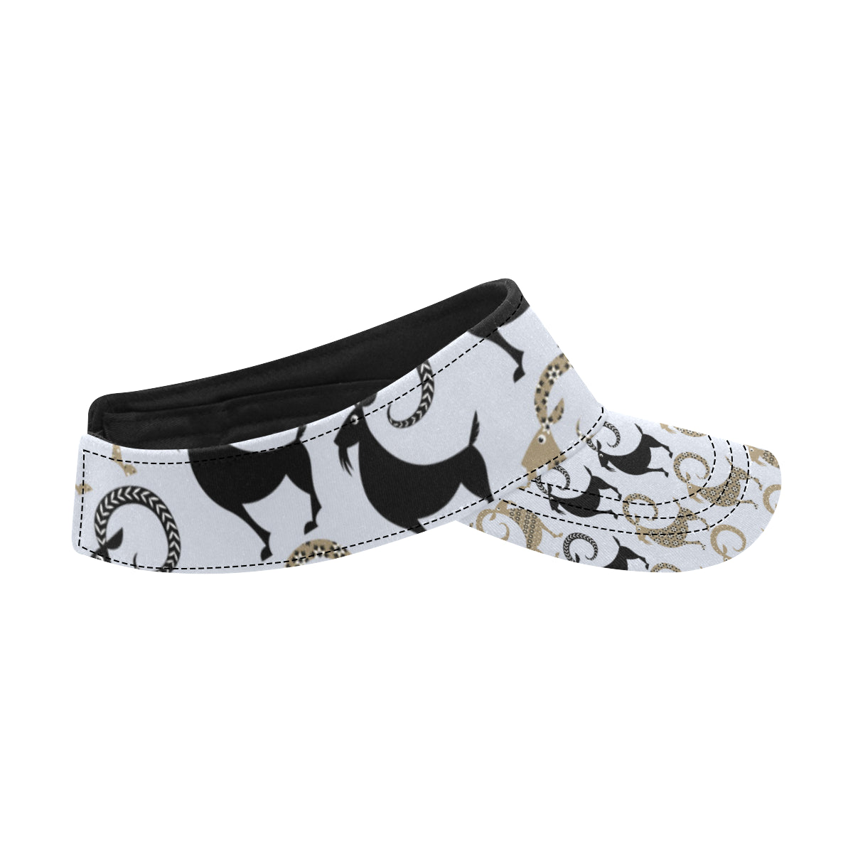 Goat Pattern Print Design 03 Unisex Sun Visor