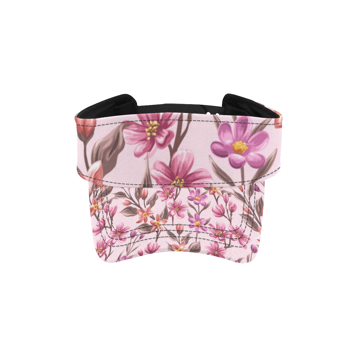 Summer Floral Pattern Print Design SF09 Unisex Sun Visor
