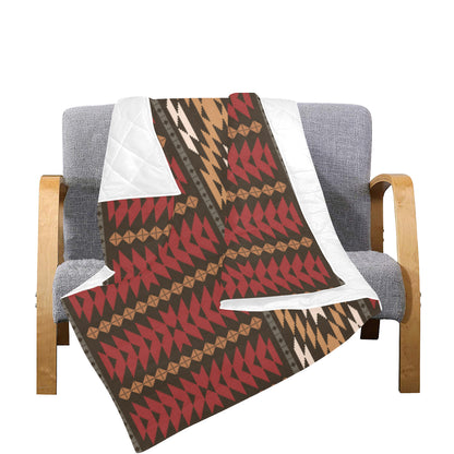 Native Pattern Print Design A02 Premium Quilt