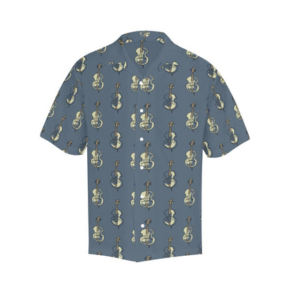 Violin Print Design LKS403 Men's Men's Hawaiian Shirt