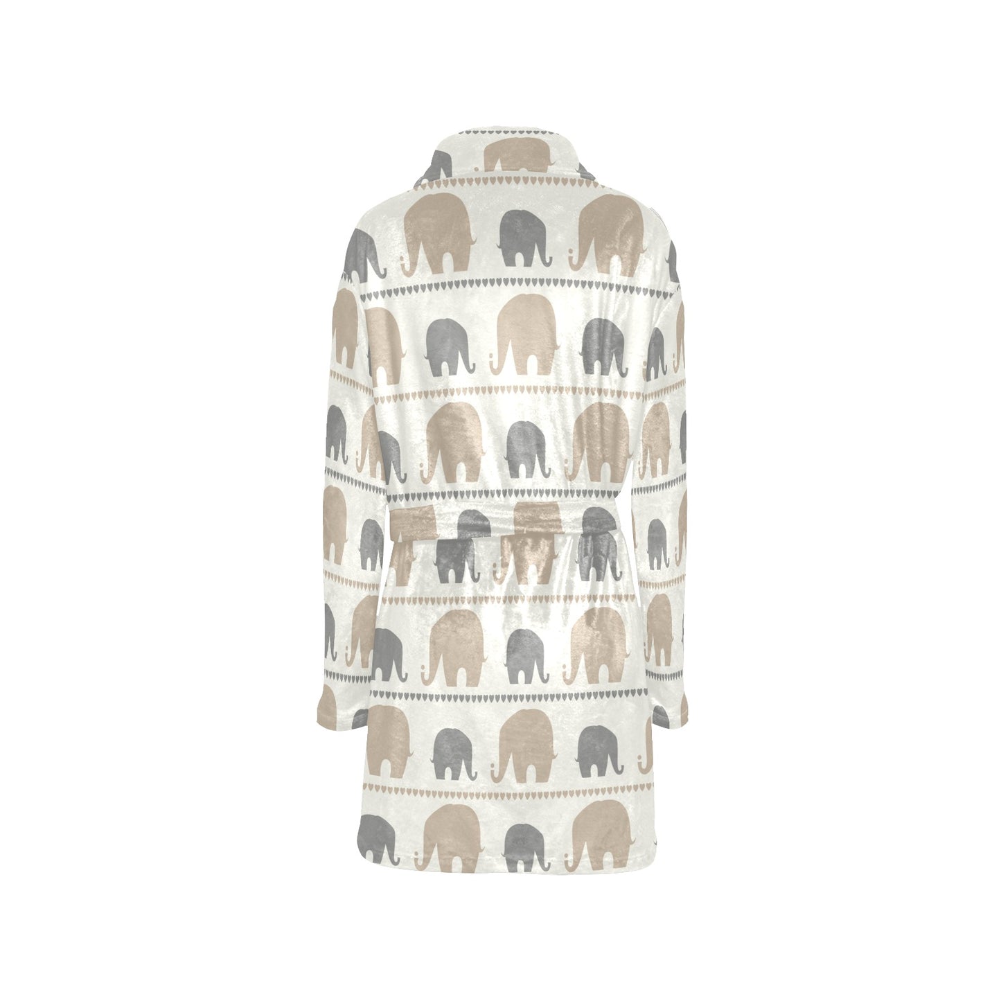 Elephant Cute Women's Fleece Robe