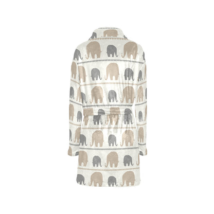 Elephant Cute Women's Fleece Robe