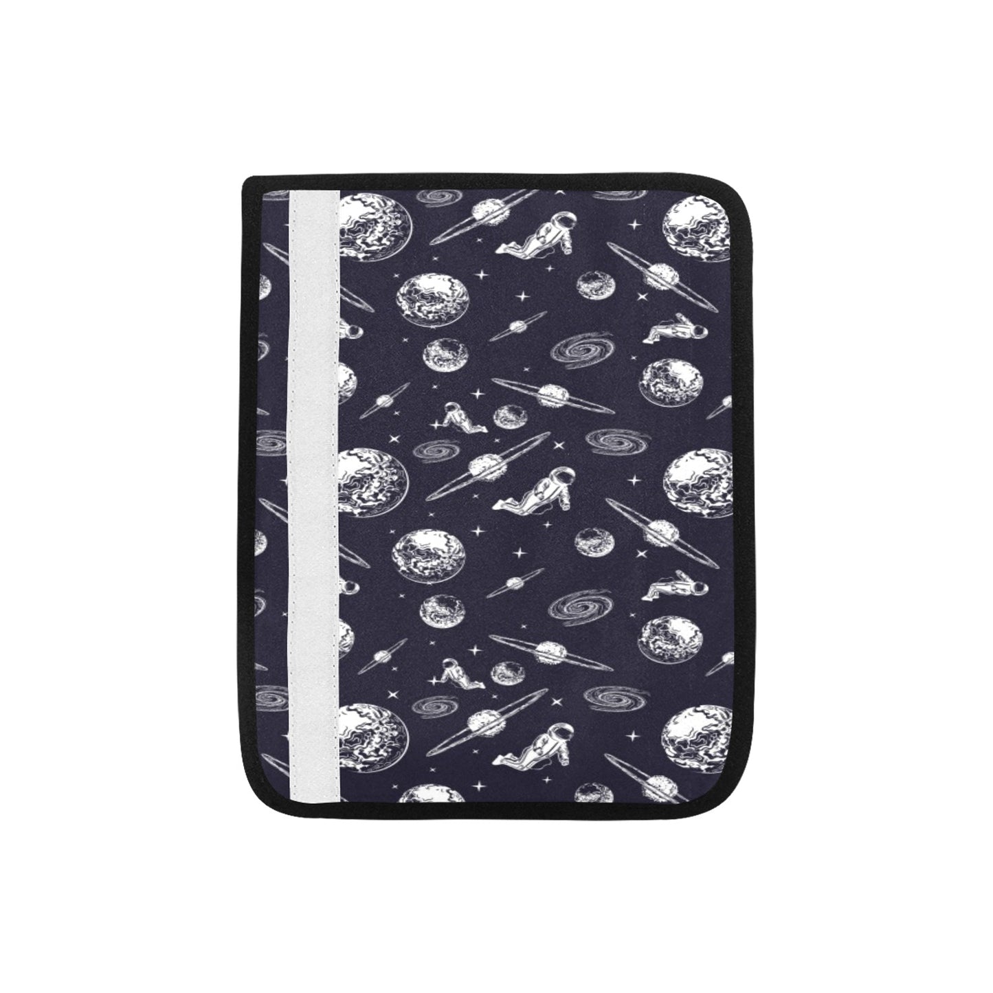 Space Astronaut Print Design LKS302 Car Seat Belt Cover