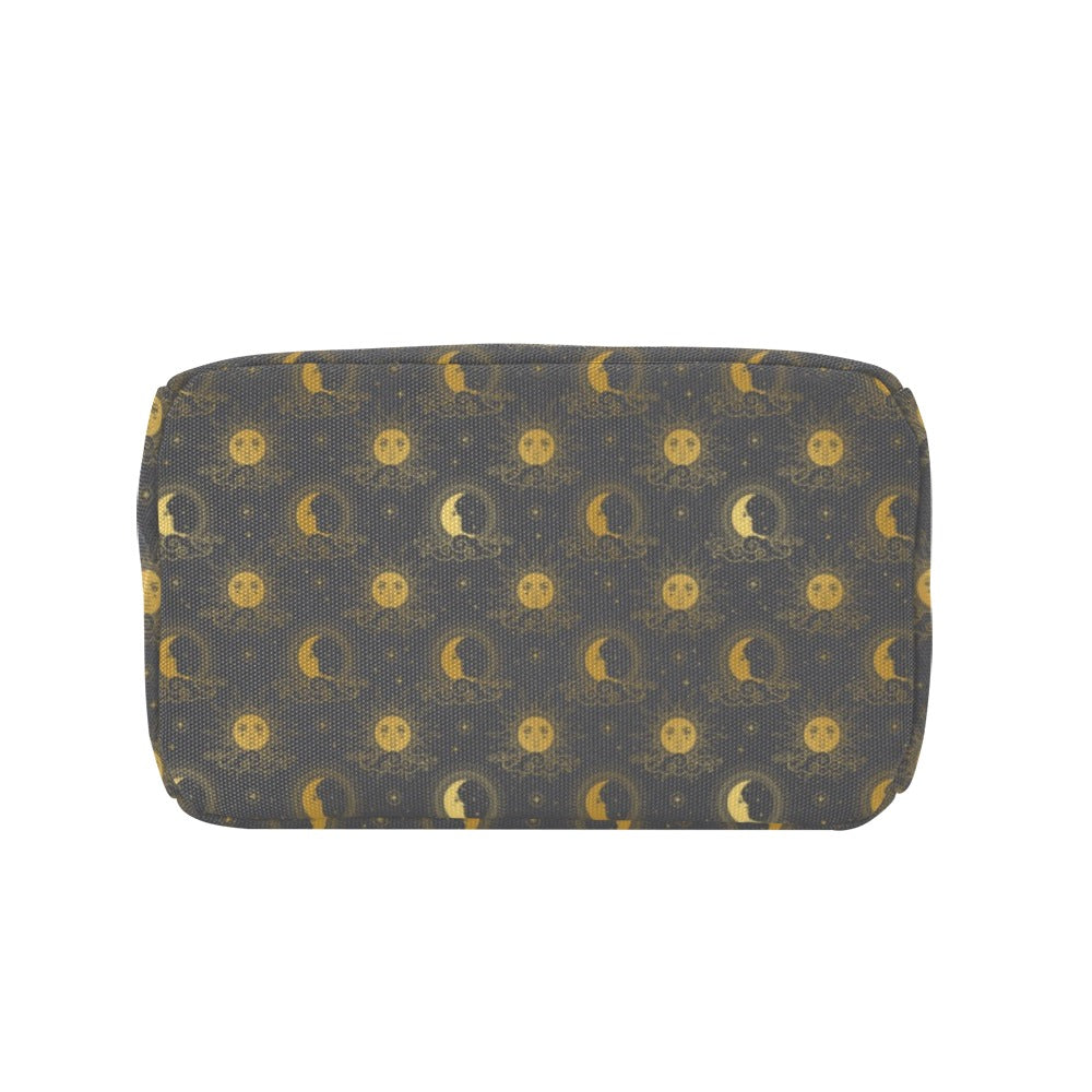 Sun Moon Print Design LKS305 Insulated Lunch Bag