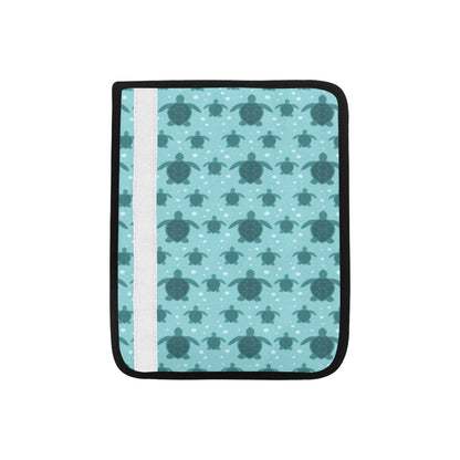 Sea Turtle Print Design LKS305 Car Seat Belt Cover