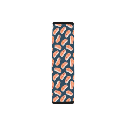 Salmon Steak Print Design LKS306 Car Seat Belt Cover