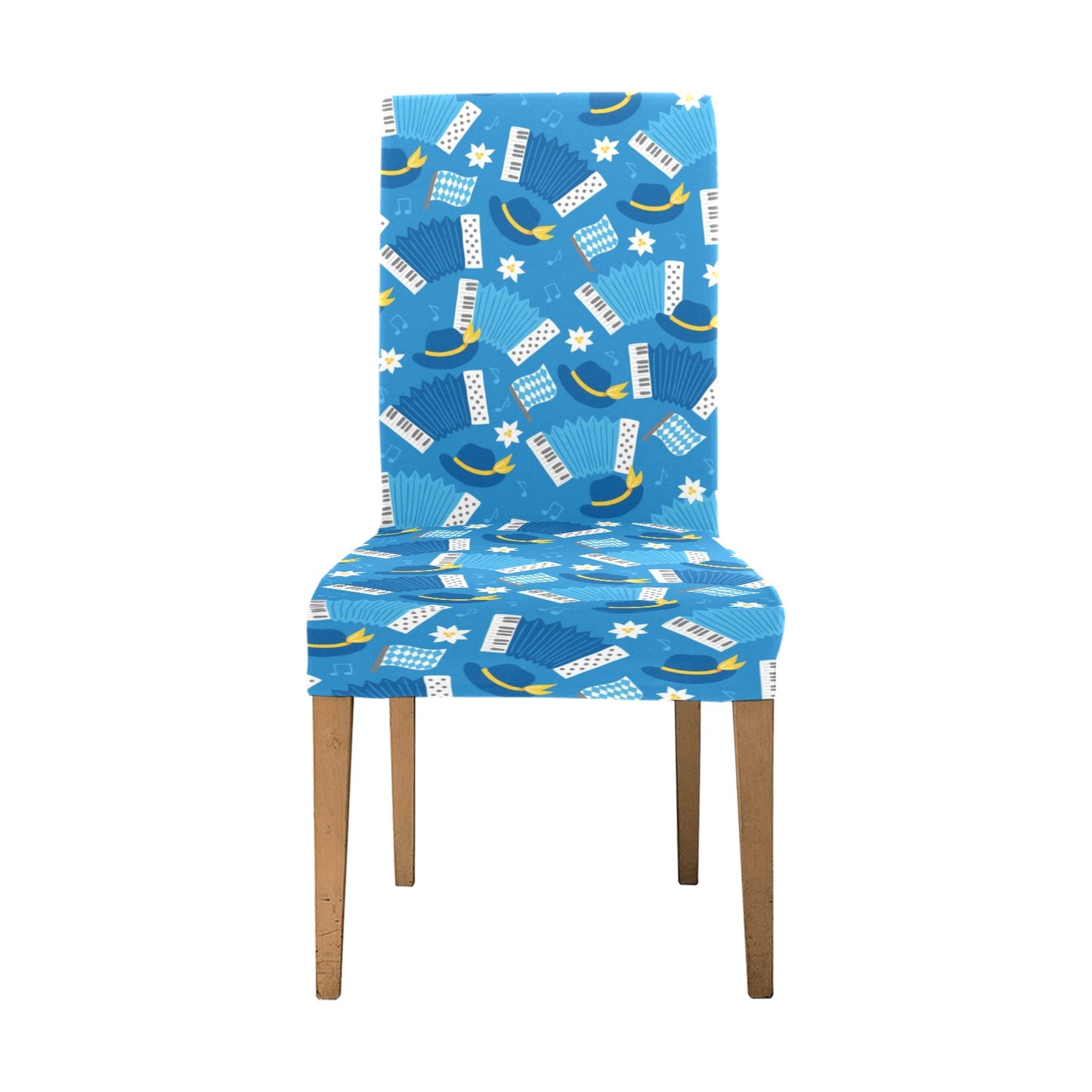 Accordion Print Design LKS401 Dining Chair Slipcover
