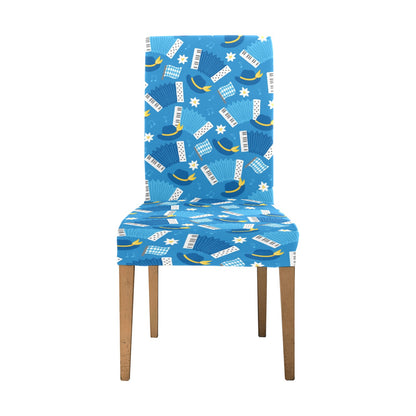 Accordion Print Design LKS401 Dining Chair Slipcover