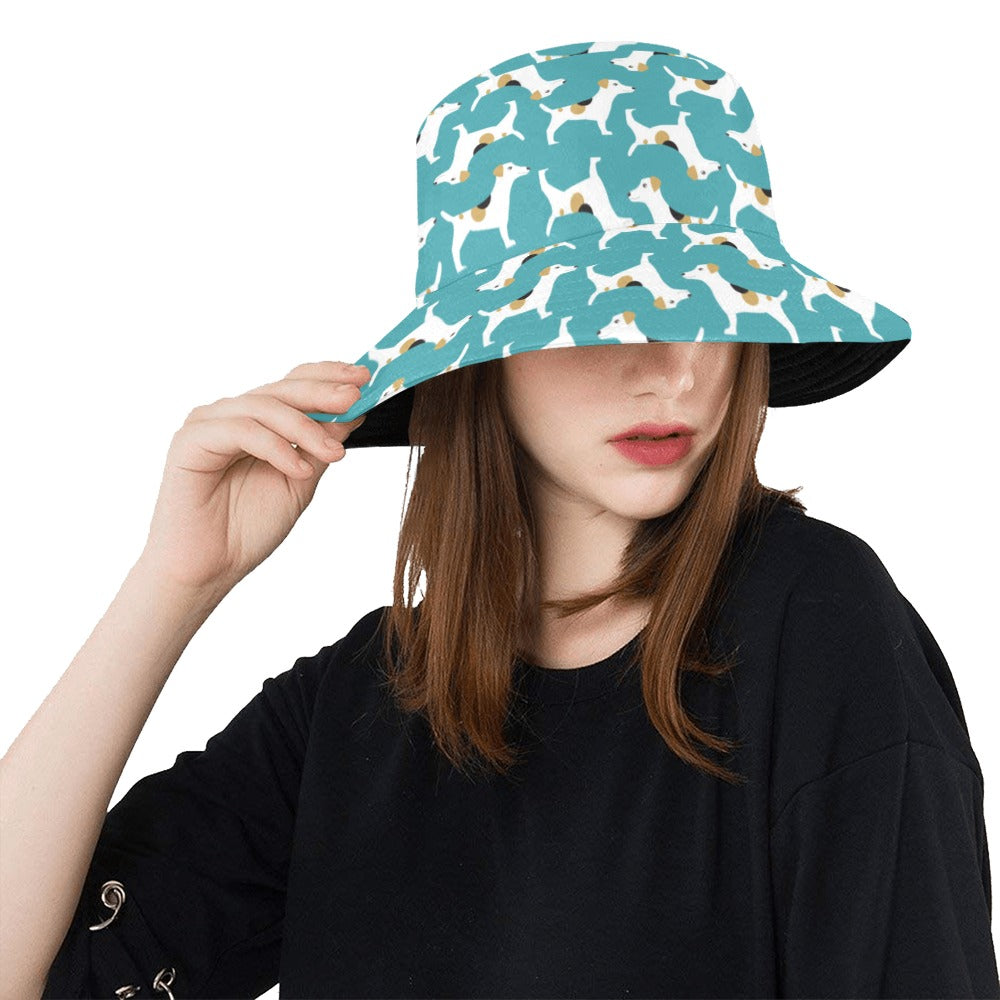 Russell Terriers Print Design LKS301 Unisex Bucket Hat