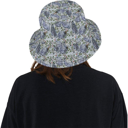 Guinea Fowl Print Design LKS402 Unisex Bucket Hat