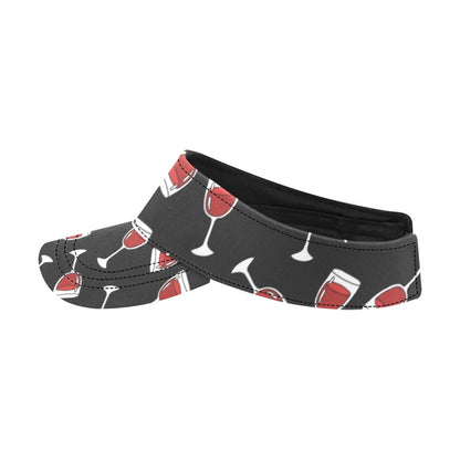 Wine Glass Print Design LKS303 Unisex Sun Visor
