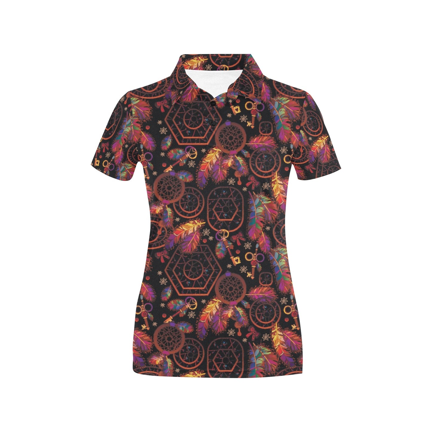 Dream catcher native american Women's Polo Shirt