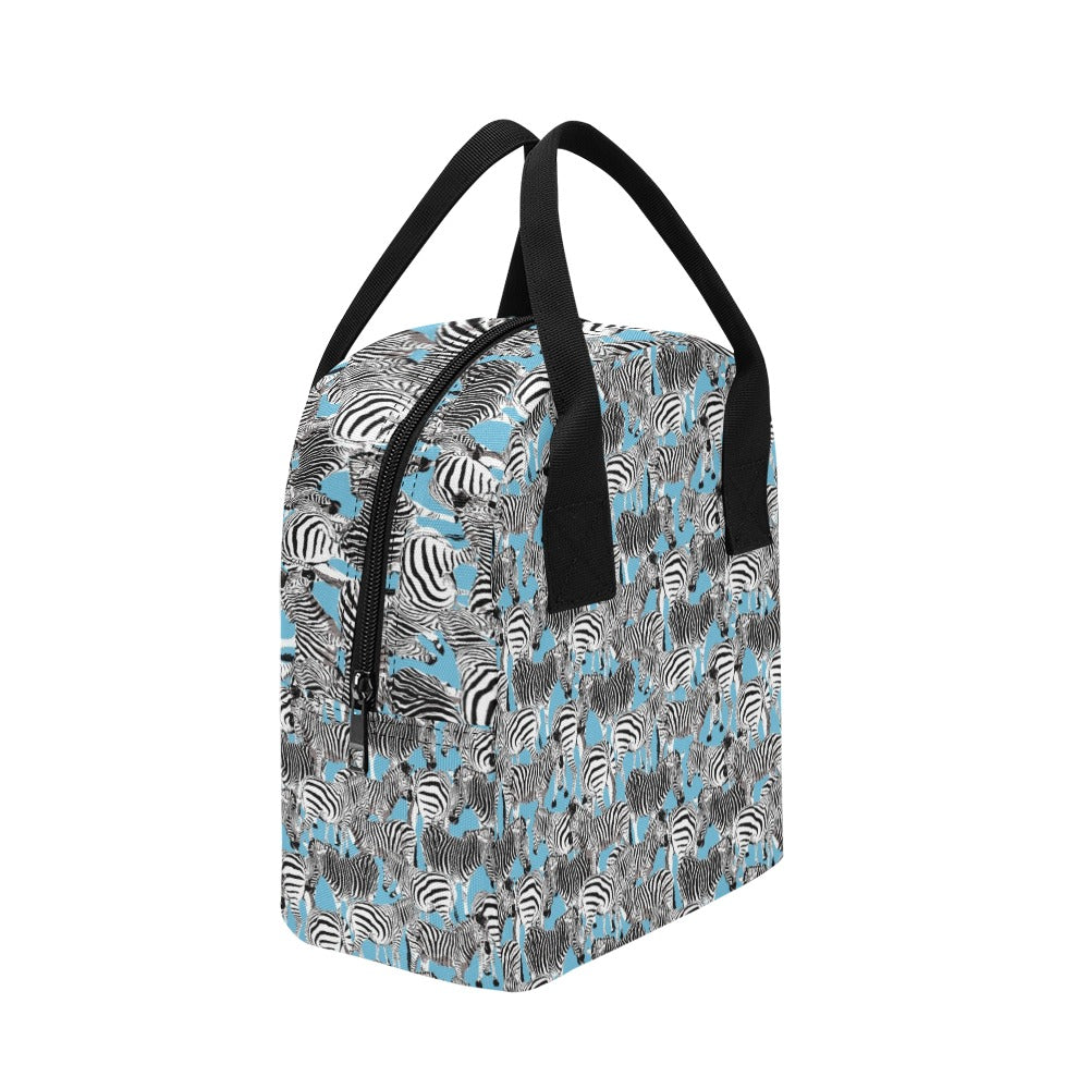 Zebra Print Design LKS305 Insulated Lunch Bag