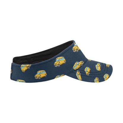 School Bus Print Design LKS304 Unisex Sun Visor
