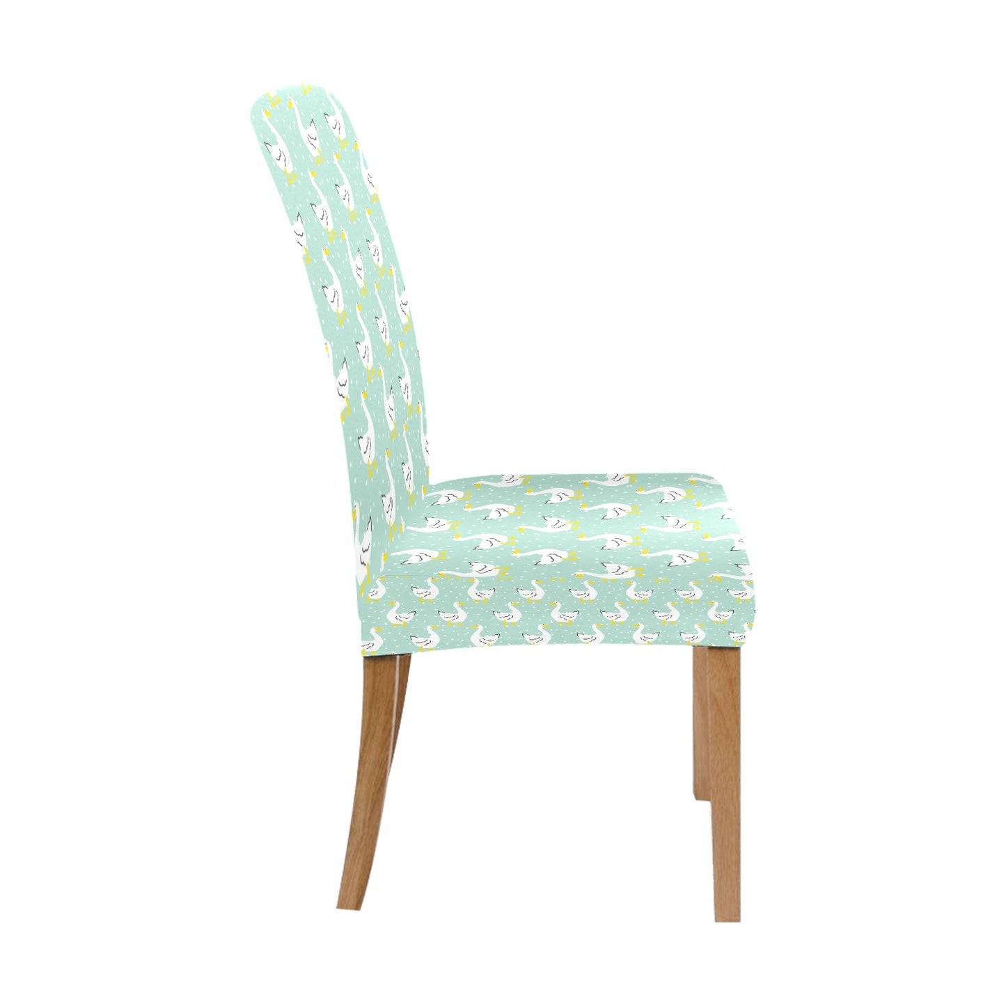 Goose Print Design LKS404 Dining Chair Slipcover