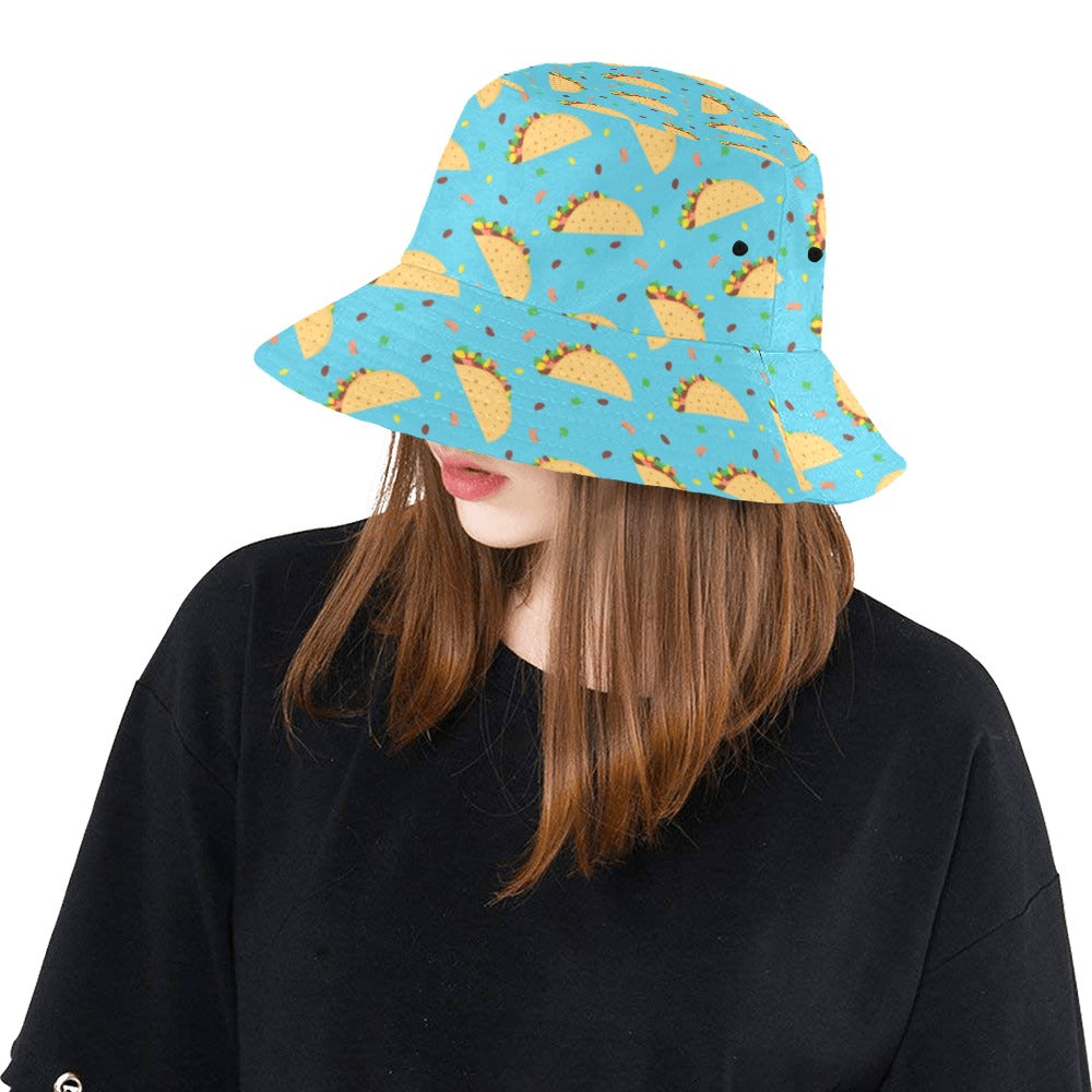 Taco Print Design LKS303 Unisex Bucket Hat