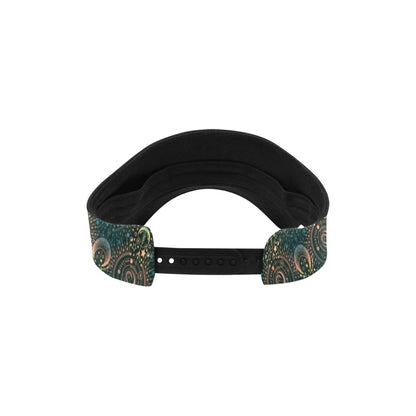 Sun Moon Print Design LKS307 Unisex Sun Visor