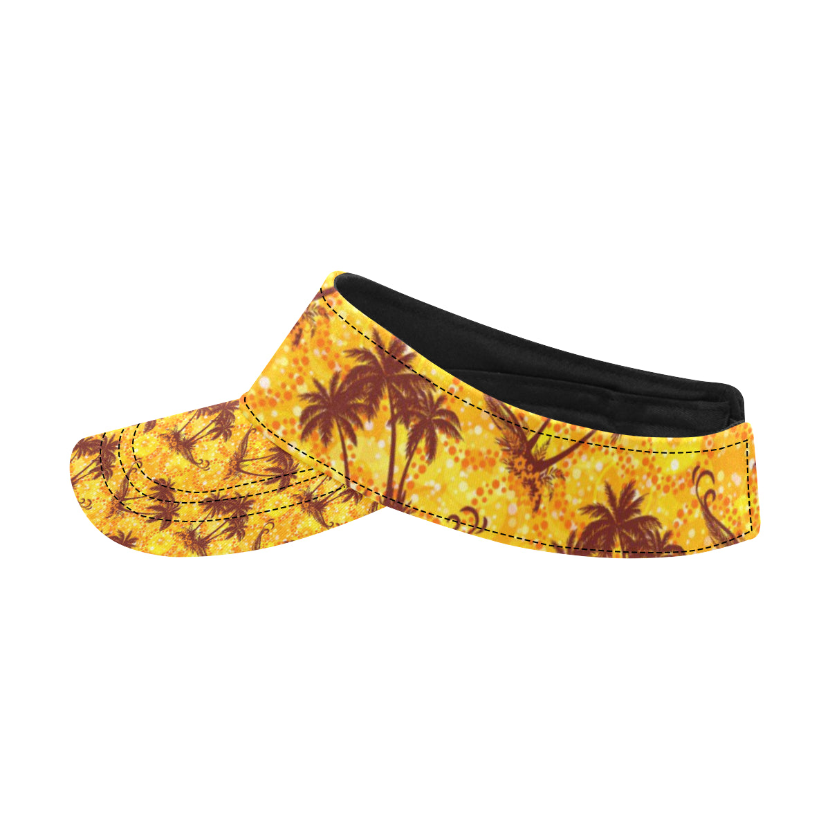 Palm Tree Pattern Print Design PT012 Unisex Sun Visor