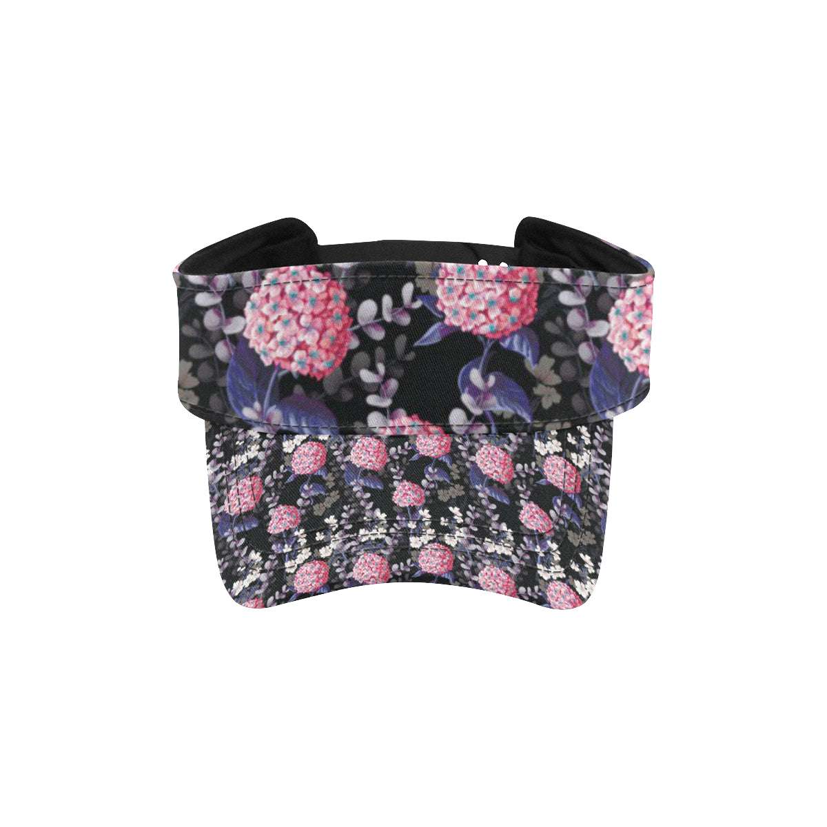 Hydrangea Pattern Print Design HD04 Unisex Sun Visor
