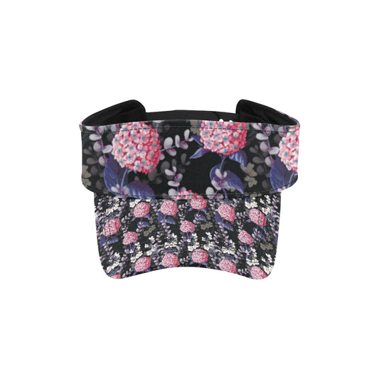 Hydrangea Pattern Print Design HD04 Unisex Sun Visor