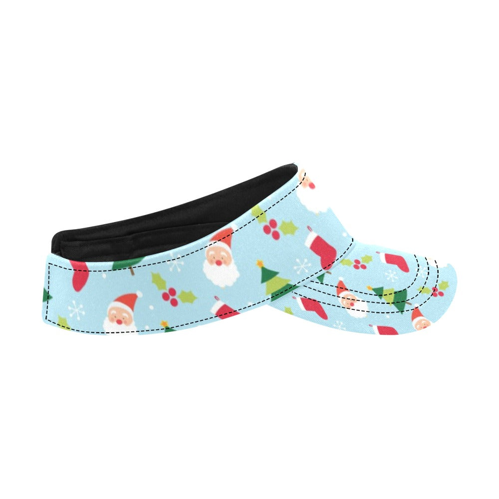 Santa Themed Print Design LKS301 Unisex Sun Visor