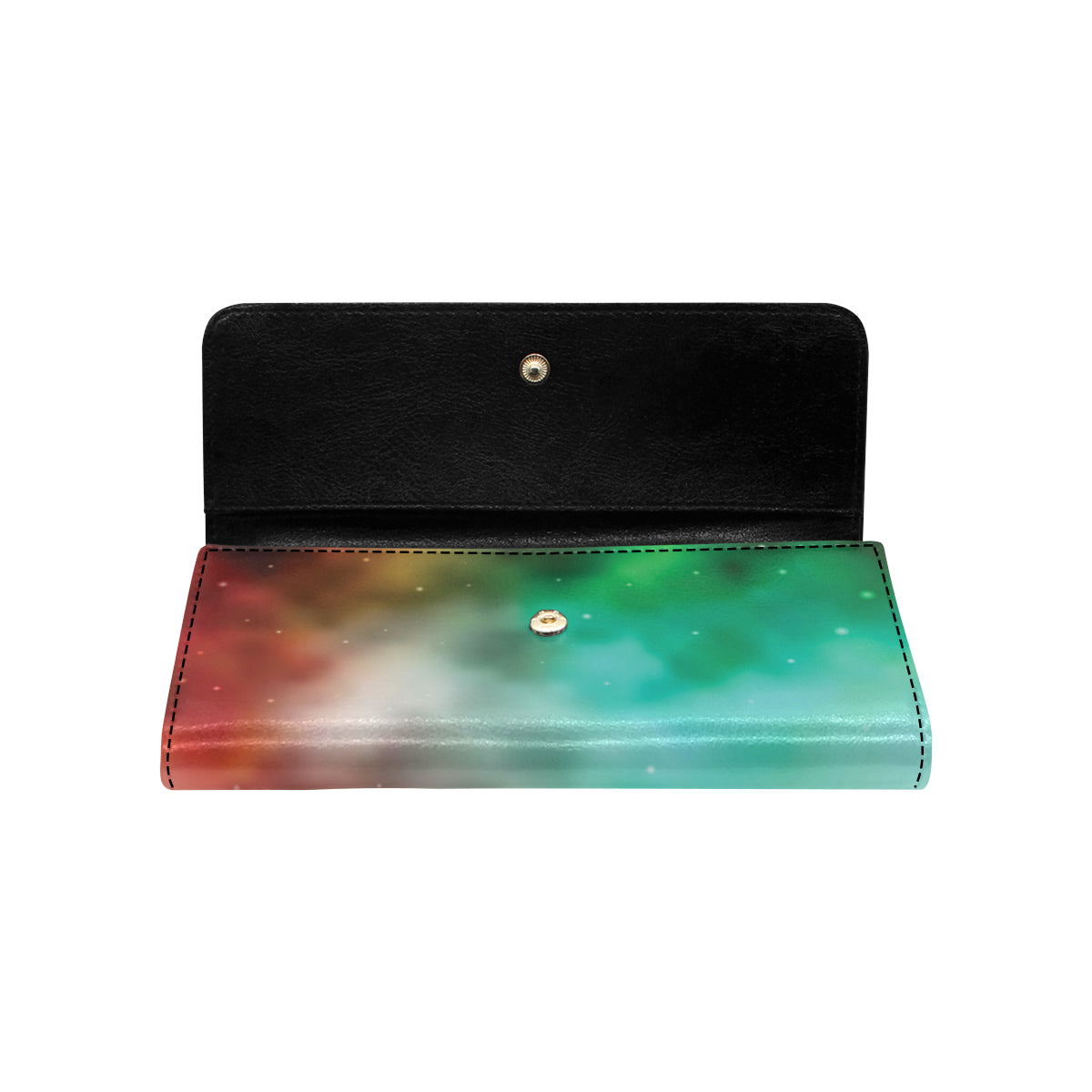 Nebula Pattern Print Design A04 Women's Trifold Wallet