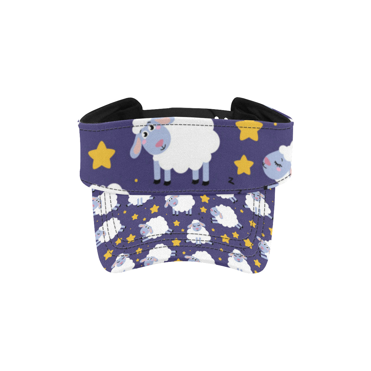 Sheep Pattern Print Design 03 Unisex Sun Visor
