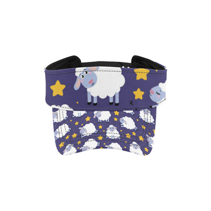 Sheep Pattern Print Design 03 Unisex Sun Visor