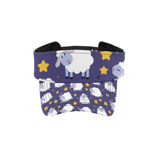 Sheep Pattern Print Design 03 Unisex Sun Visor