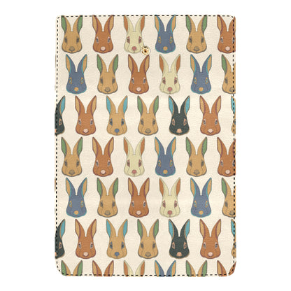 Rabbit Pattern Print Design RB04 Women's Trifold Wallet