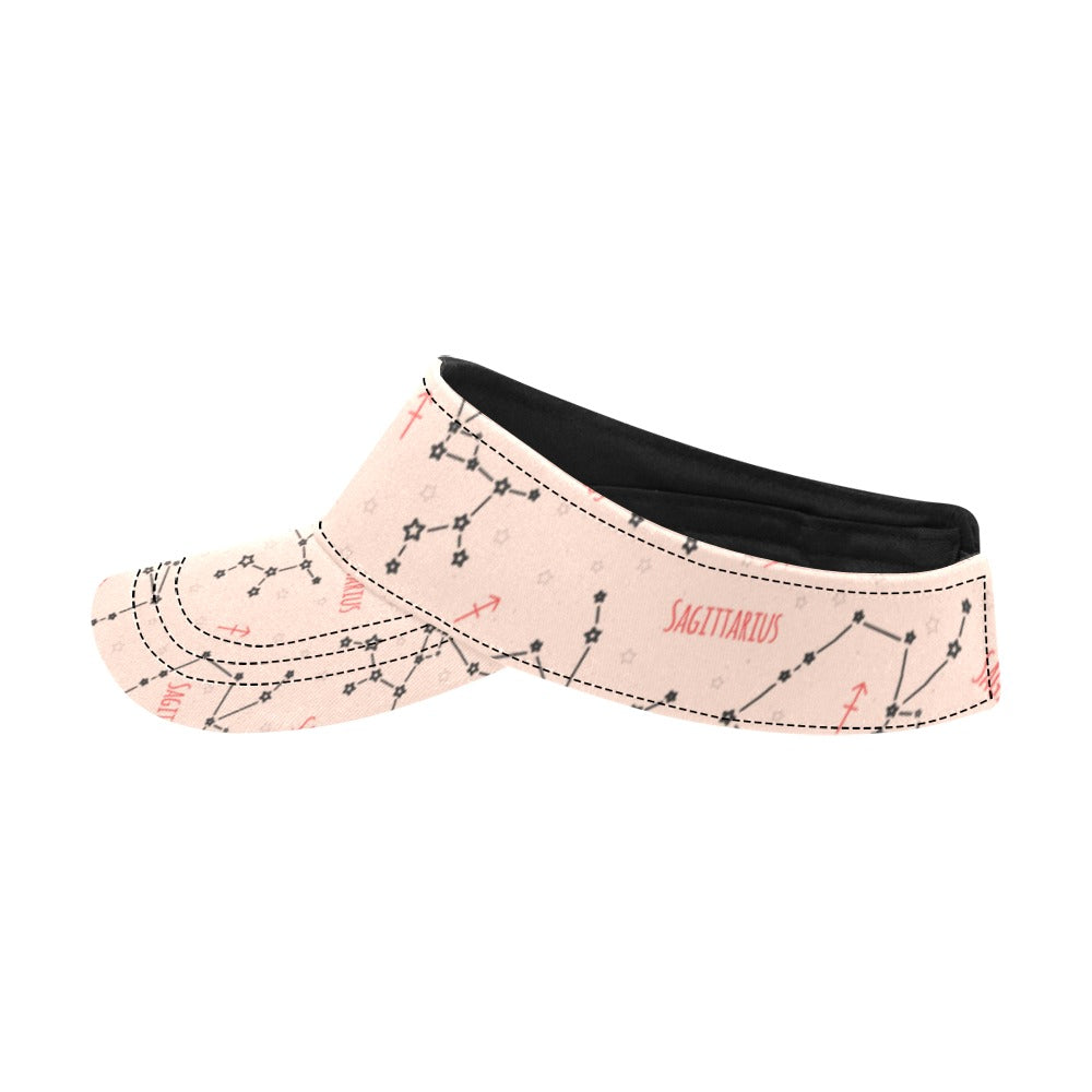 Sagittarius Star Print Design LKS302 Unisex Sun Visor