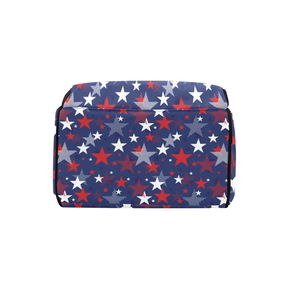 Star Print Design LKS304 Diaper Bag Backpack