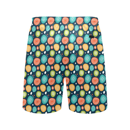 Swedish Themed Design Men's Swim Trunks Beach Shorts
