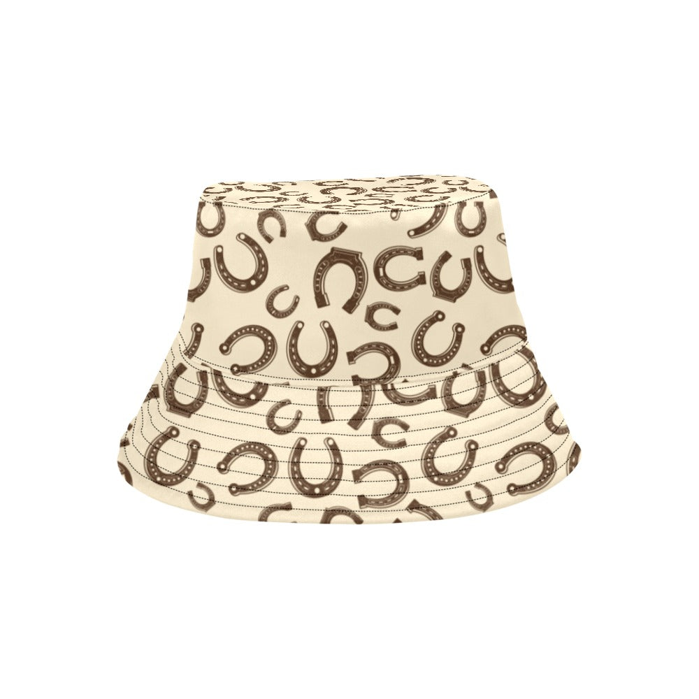 Horseshoe Print Design LKS302 Unisex Bucket Hat