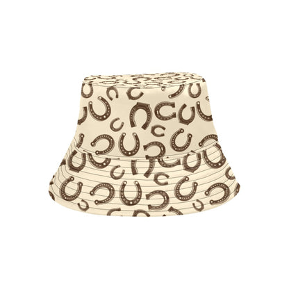 Horseshoe Print Design LKS302 Unisex Bucket Hat