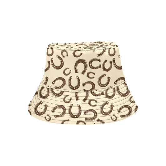 Horseshoe Print Design LKS302 Unisex Bucket Hat