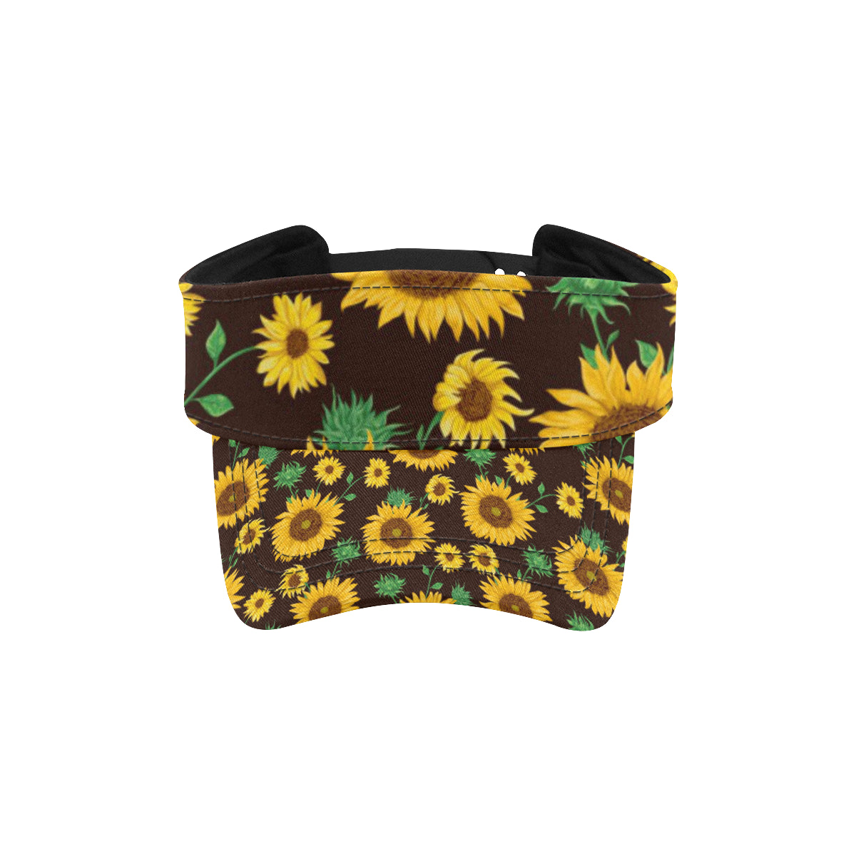 Sunflower Pattern Print Design SF01 Unisex Sun Visor