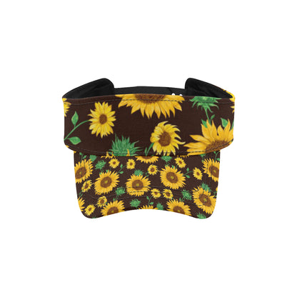 Sunflower Pattern Print Design SF01 Unisex Sun Visor