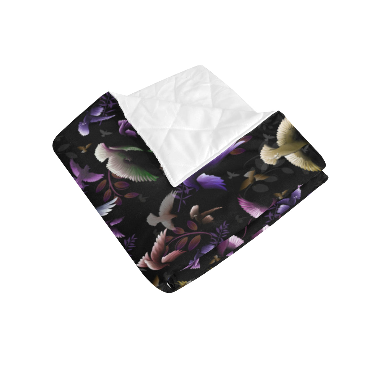 Pigeon Pattern Print Design 01 Premium Quilt