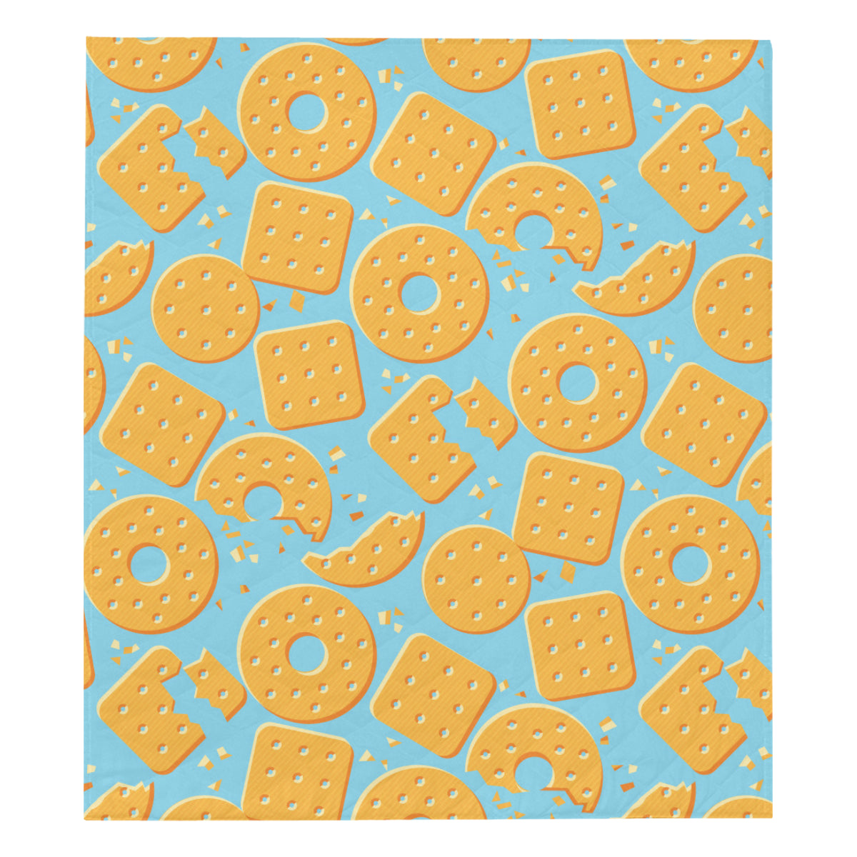 Cracker Pattern Print Design 02 Premium Quilt