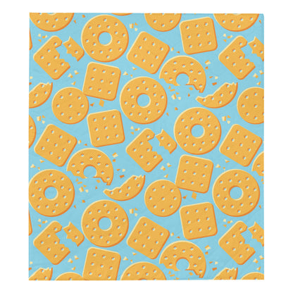 Cracker Pattern Print Design 02 Premium Quilt