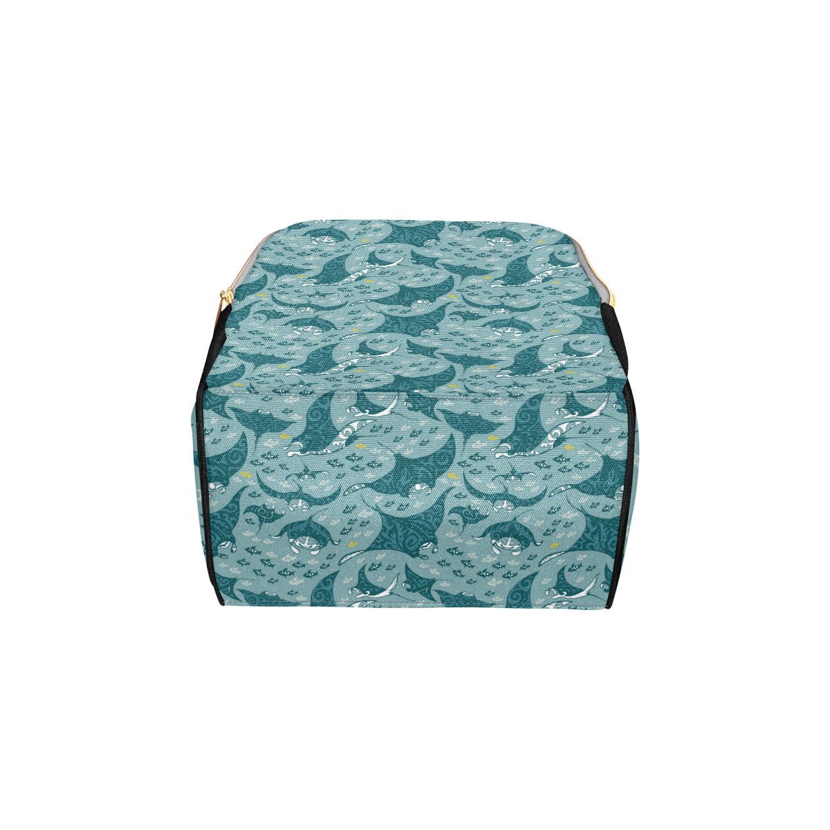 Manta Ray Tribal Pattern Print Design 03 Diaper Bag Backpack