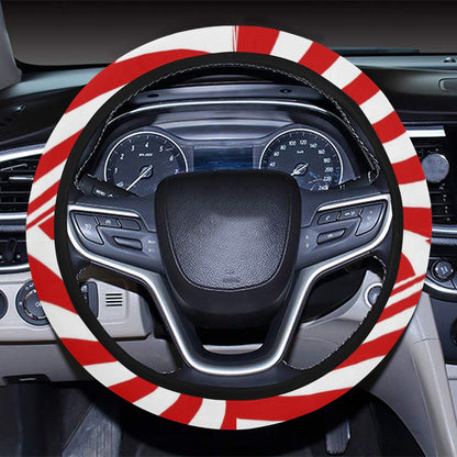 Vortex Print Design LKS304 Steering Wheel Cover with Elastic Edge