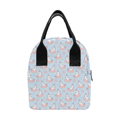 Unicorn Print Design LKS303 Insulated Lunch Bag