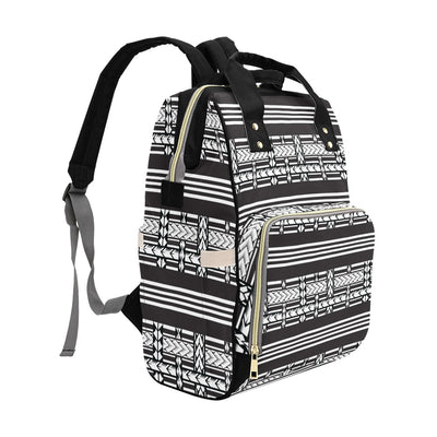 Samoan Tattoo Print Design LKS304 Diaper Bag Backpack