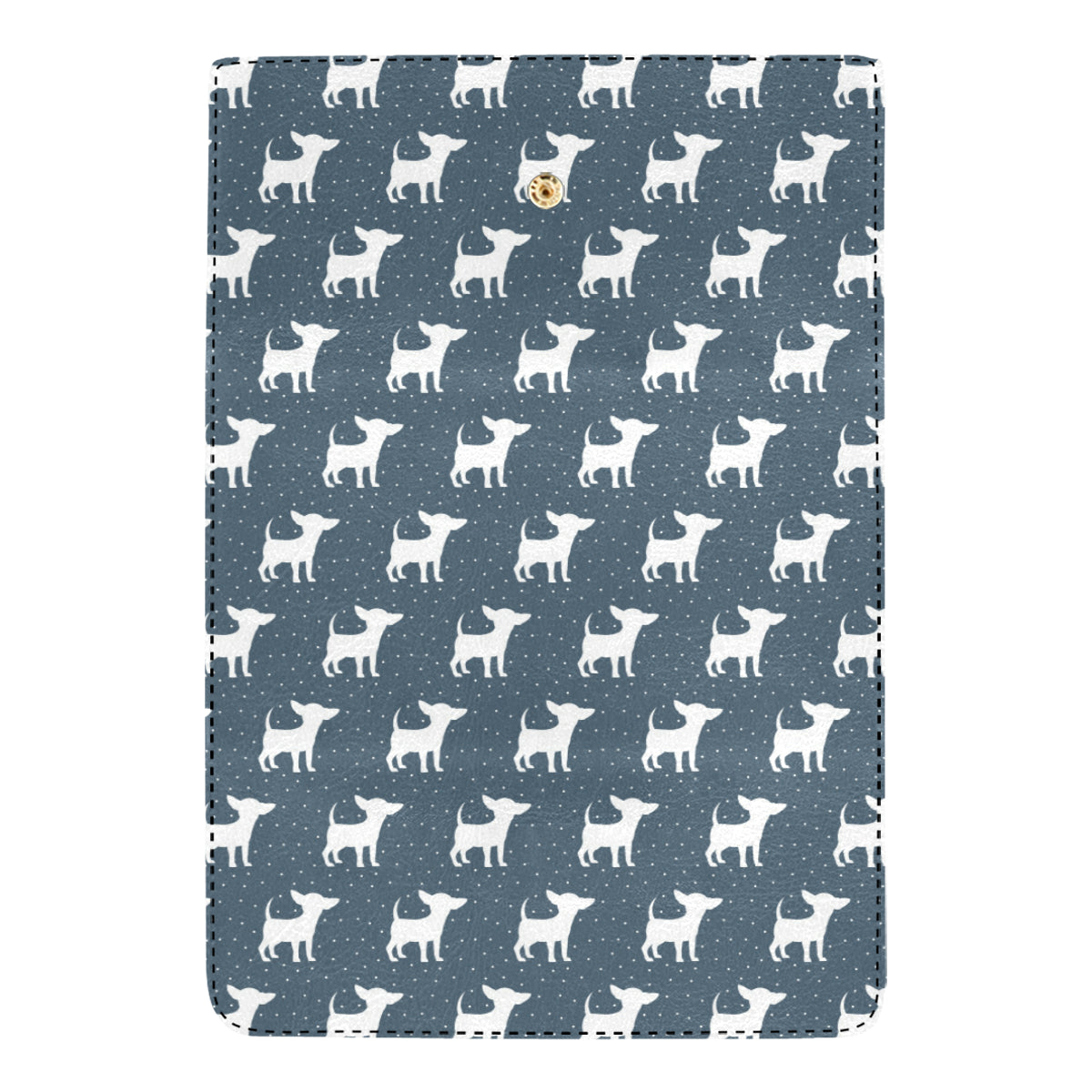Chihuahua Pattern Print Design 03 Women's Trifold Wallet