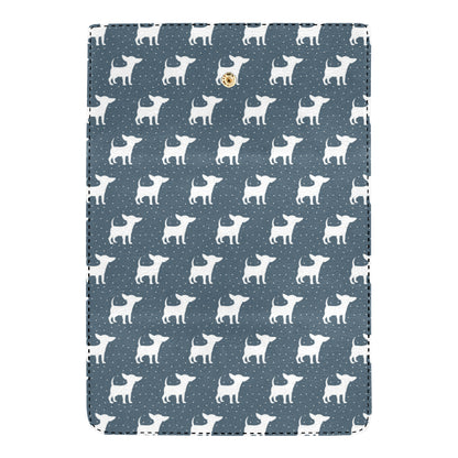 Chihuahua Pattern Print Design 03 Women's Trifold Wallet