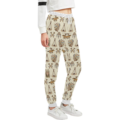 Native Indian Pattern Design Print Unisex Sweatpants