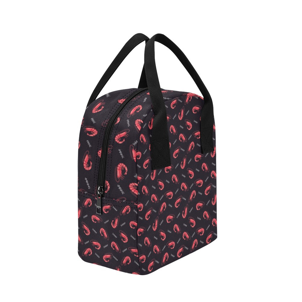 Shrimp Print Design LKS302 Insulated Lunch Bag