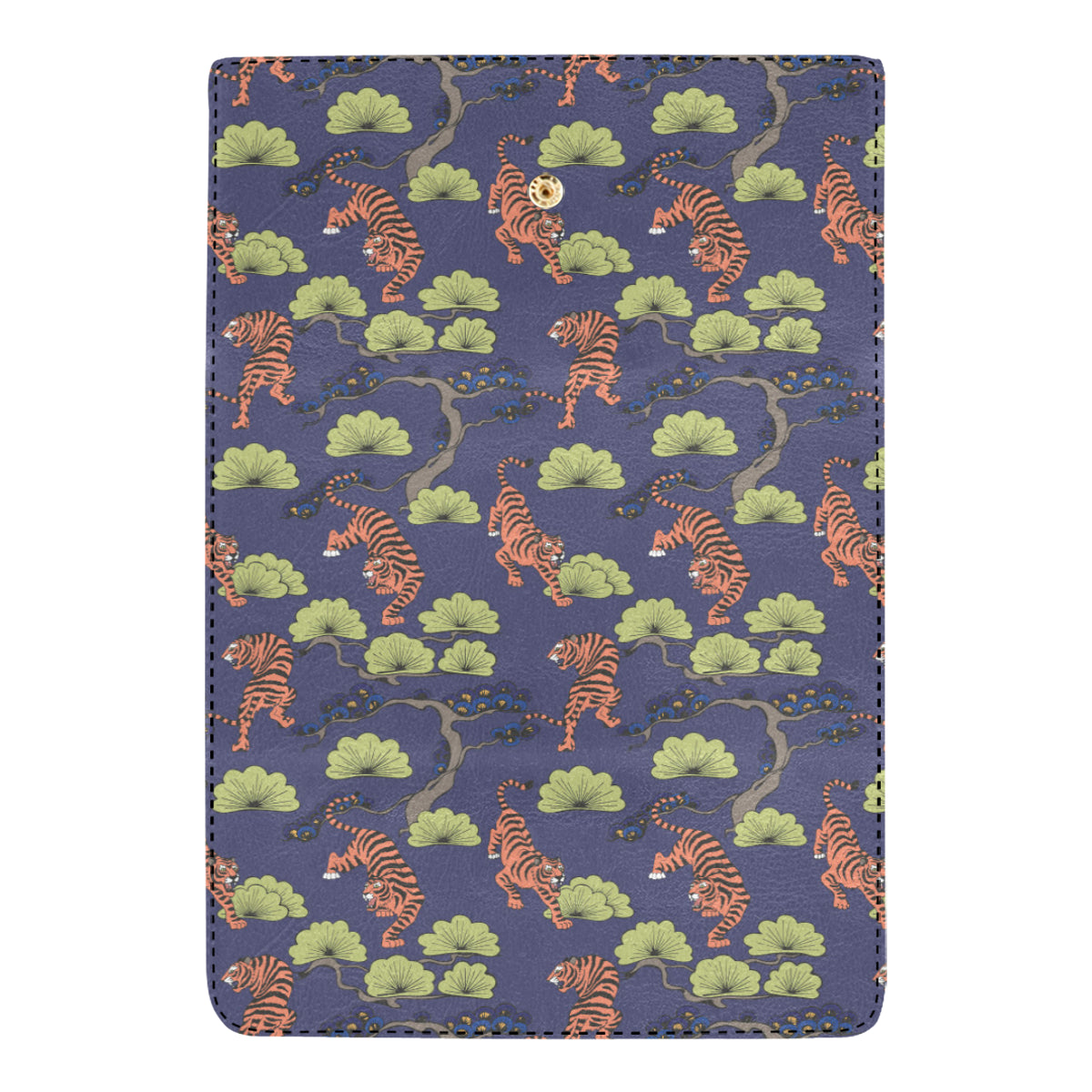 Tiger Pattern Japan Style Women's Trifold Wallet